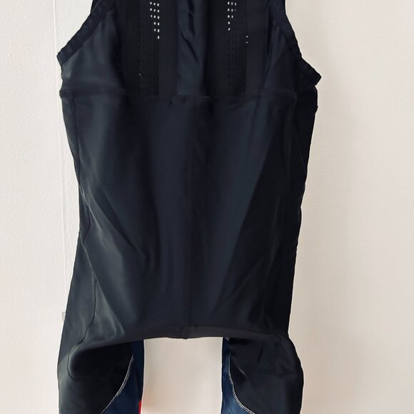 IQ TURAM Mens size M Cycling Bib Black Padded Biking Activewear Shorts bevisible - Picture 6 of 16